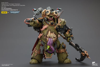 Death Guard Deathshroud Terminator Set - "Warhammer 40,000" 1/18 Action Figure By JOYTOY