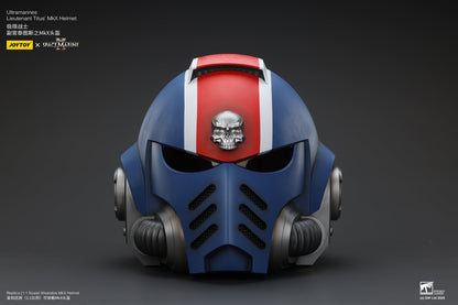 1:1 Ultramarines Lieutenant Titus' MKX Helmet - 1/1 Space Marine II Helmet By JOYTOY