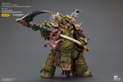 Death Guard Deathshroud Terminator Set - "Warhammer 40,000" 1/18 Action Figure By JOYTOY