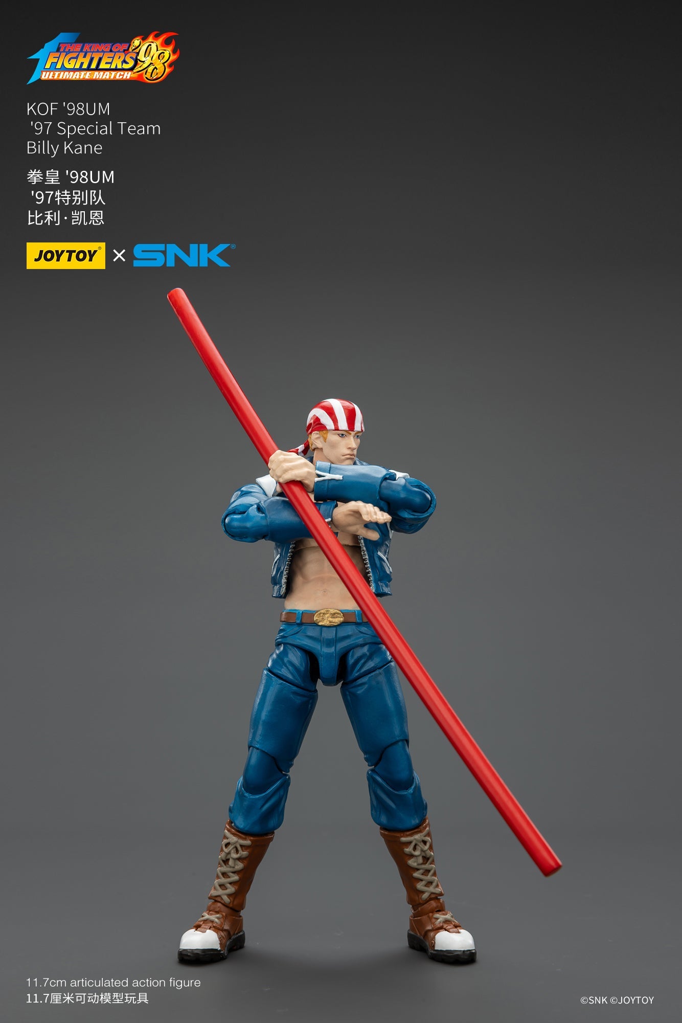 The King of Fighters KOF 98UM 97 Special Team - SNK 1/18 Action Figure By JOYTOY