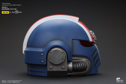 1:1 Ultramarines Lieutenant Titus' MKX Helmet - 1/1 Space Marine II Helmet By JOYTOY