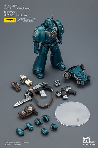 MKVI Tactical Legionary-Warhammer "The Horus Heresy" -Warhammer 40k 1/18 Action Figure By JOYTOY