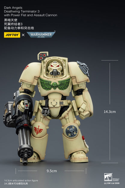 Dark Angels Deathwing Terminator -Warhammer 40k 1/18 Action Figure By JOYTOY