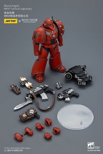MKVI Tactical Legionary-Warhammer "The Horus Heresy" -Warhammer 40k 1/18 Action Figure By JOYTOY