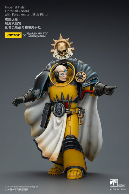 "The Horus Heresy" Imperial Fists -Warhammer 40k 1/18 Action Figure By JOYTOY