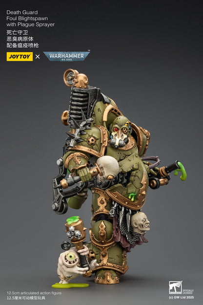 Death Guard Foul Blightspawn with Plague Sprayer-"Warhammer 40,000" 1/18 Action Figure By JOYTOY