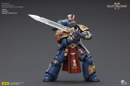 Ultramarines Heavy Relic Primus Armor with Heavy Relic Bolt Rifle - "Warhammer 40,000" 1/18 Action Figure By JOYTOY