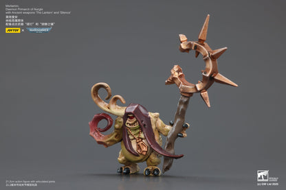 Mortarion, Daemon Primarch of Nurgle with Ancient weapons‘The Lantern' and ‘Silence' - "Warhammer 40K" 1/18 Action Figure By JOYTOY