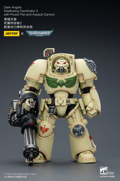 Dark Angels Deathwing Terminator -Warhammer 40k 1/18 Action Figure By JOYTOY