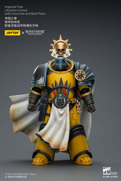 "The Horus Heresy" Imperial Fists -Warhammer 40k 1/18 Action Figure By JOYTOY