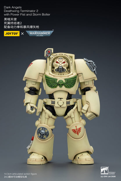 Dark Angels Deathwing Terminator -Warhammer 40k 1/18 Action Figure By JOYTOY