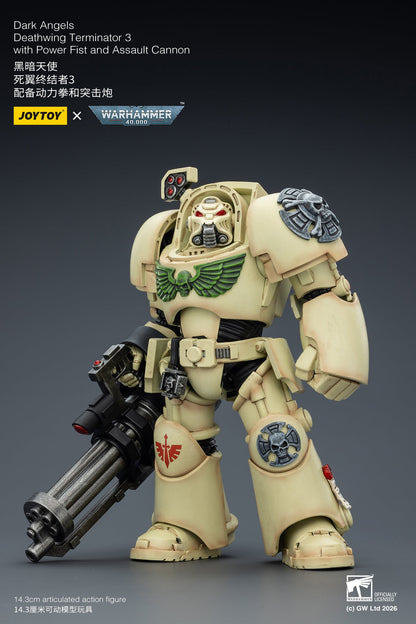 Dark Angels Deathwing Terminator -Warhammer 40k 1/18 Action Figure By JOYTOY