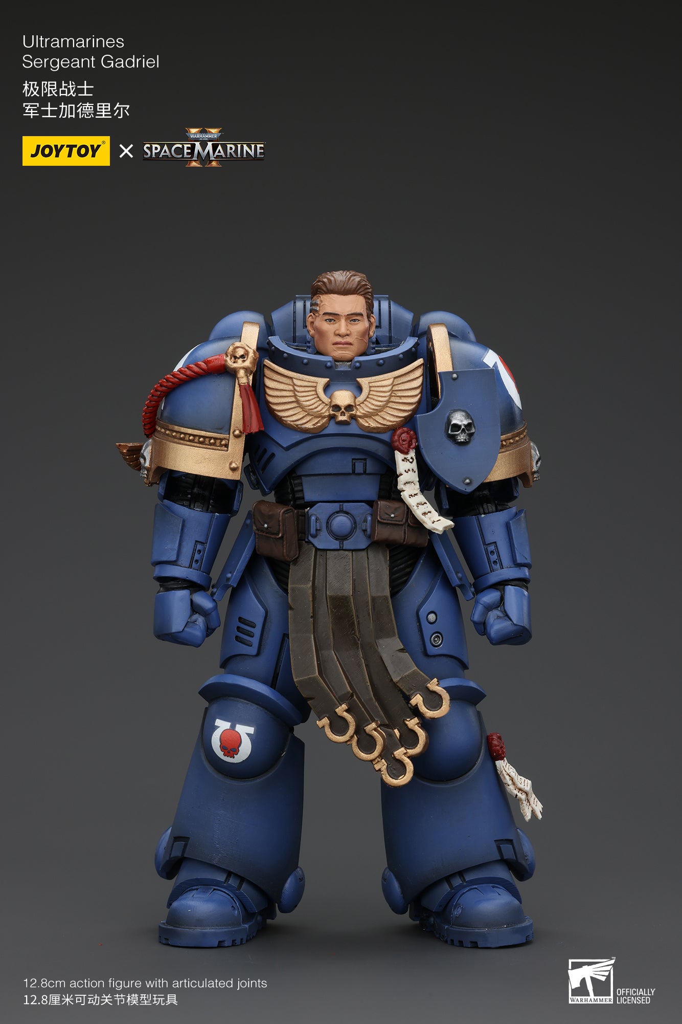 Ultramarines - SPACE MARINE II FULL SET - Warhammer 40K Action Figure By JOYTOY