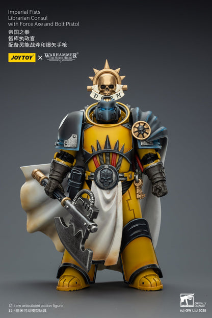 "The Horus Heresy" Imperial Fists -Warhammer 40k 1/18 Action Figure By JOYTOY