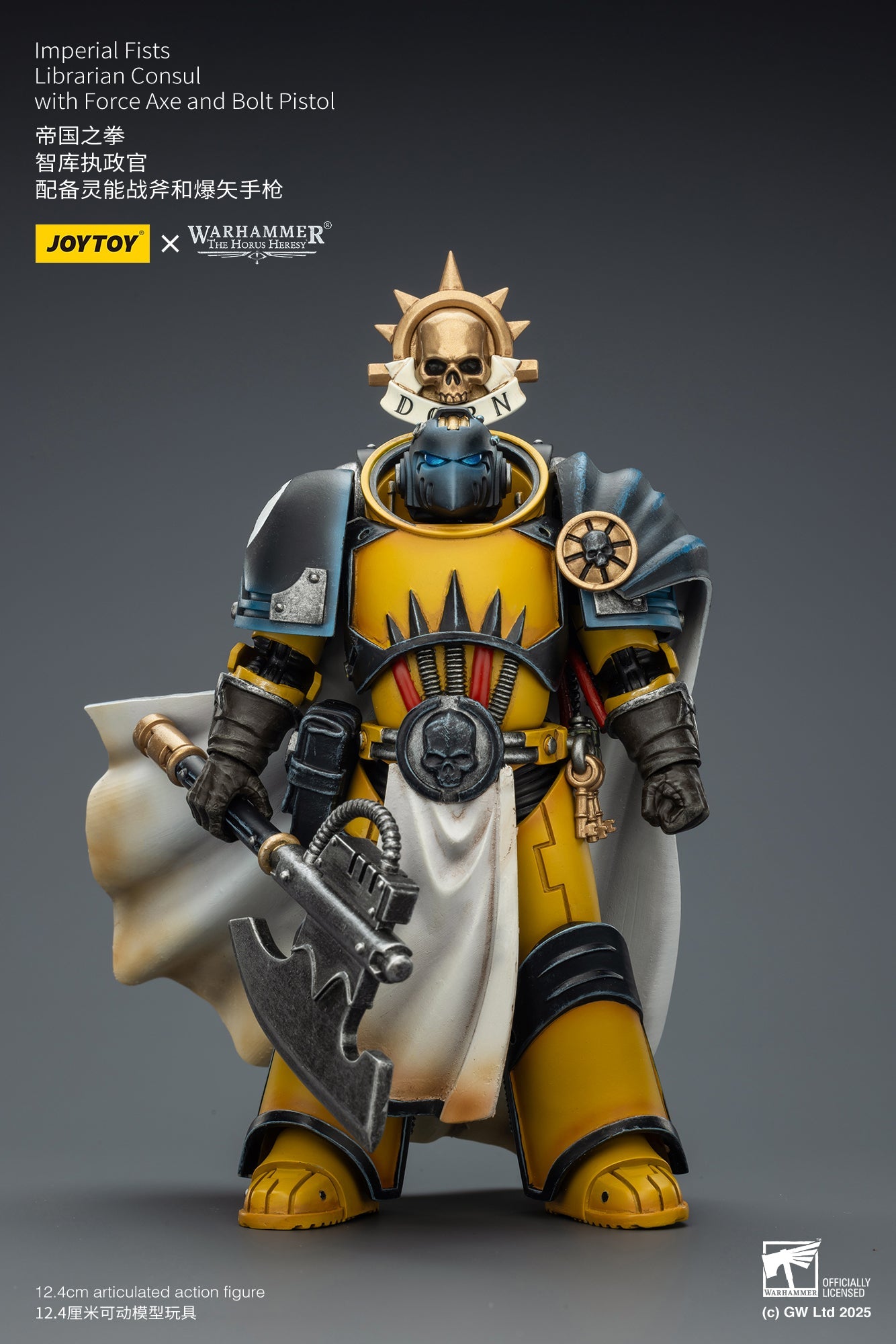 "The Horus Heresy" Imperial Fists -Warhammer 40k 1/18 Action Figure By JOYTOY