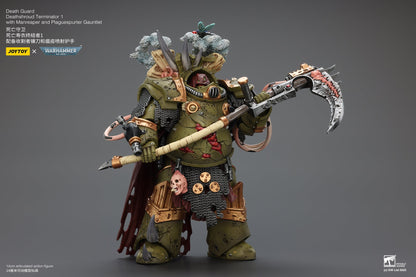 Death Guard Deathshroud Terminator Set - "Warhammer 40,000" 1/18 Action Figure By JOYTOY