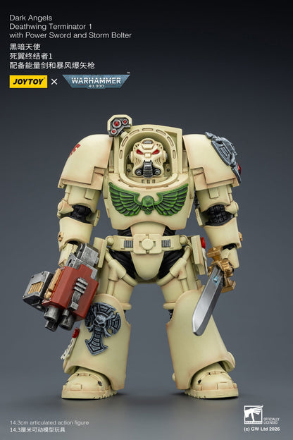 Dark Angels Deathwing Terminator -Warhammer 40k 1/18 Action Figure By JOYTOY