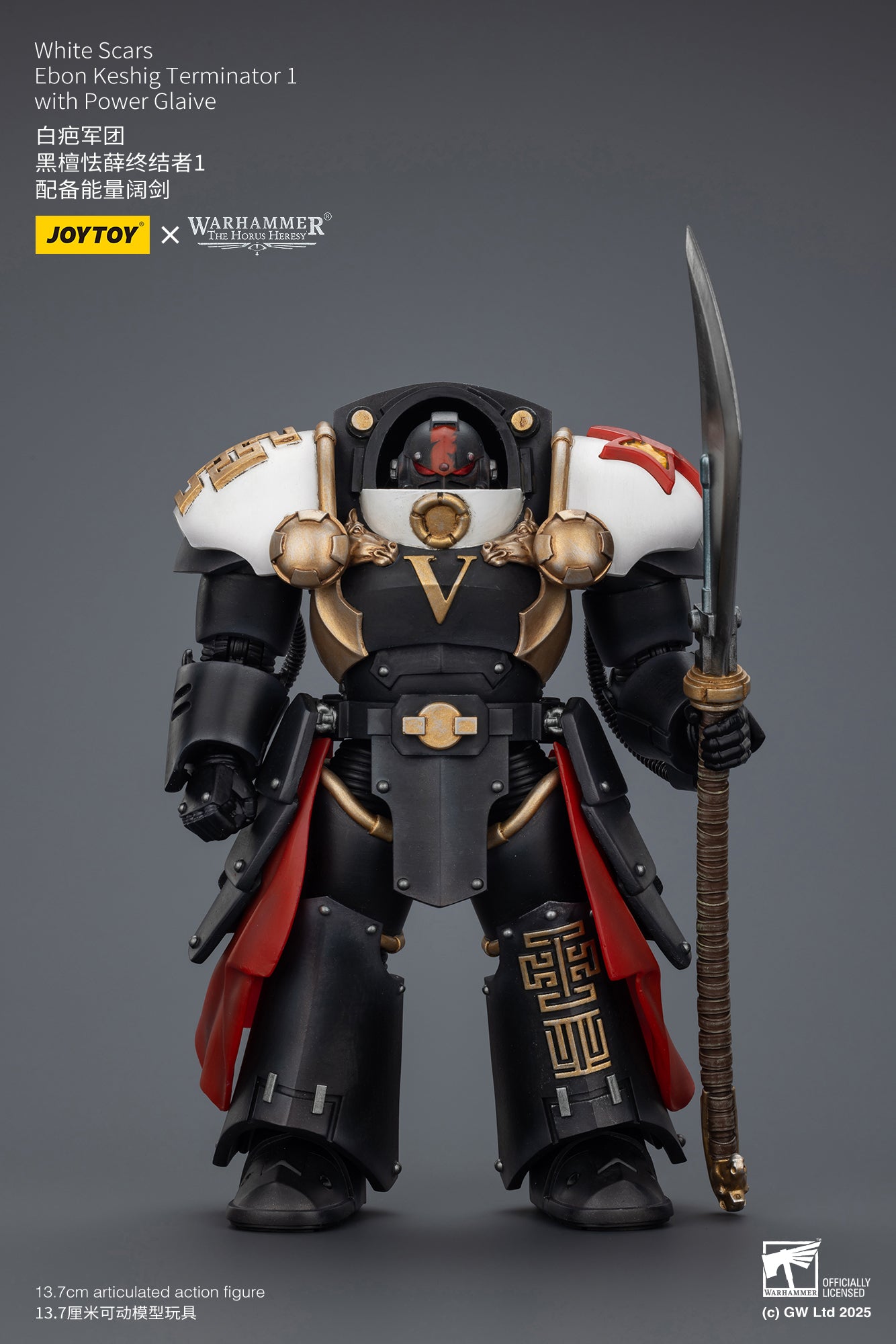 White Scars Legion Praetor - "Warhammer "The Horus Heresy 1/18 Action Figure By JOYTOY