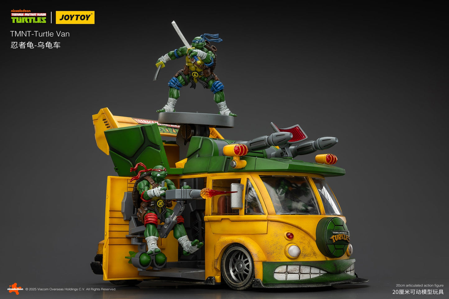 TMNT - Turtle Van - TMNT 1/18 Action Figure by JOYTOY