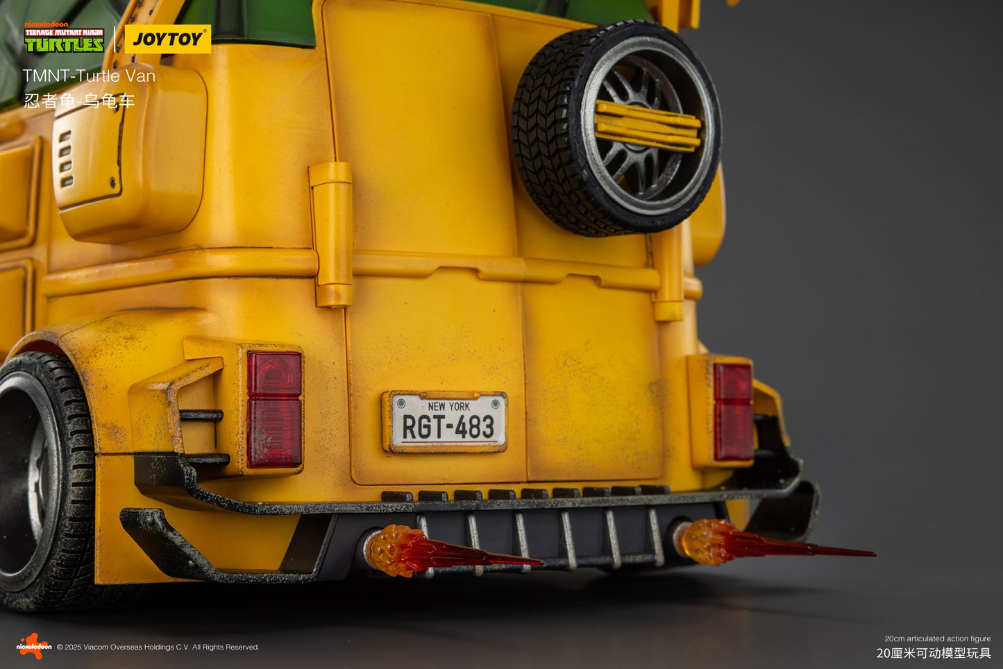 TMNT - Turtle Van - TMNT 1/18 Action Figure by JOYTOY