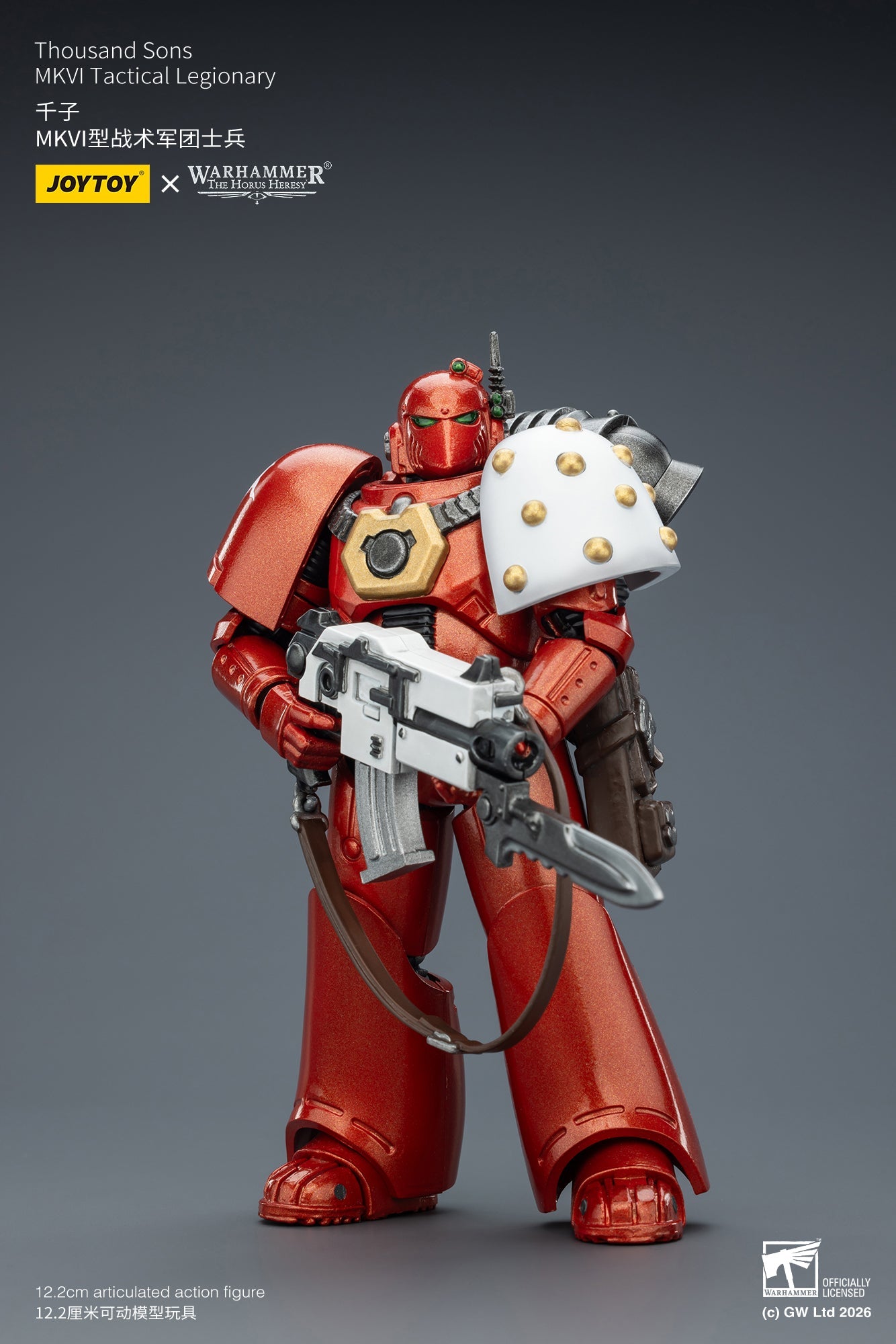 MKVI Tactical Legionary-Warhammer "The Horus Heresy" -Warhammer 40k 1/18 Action Figure By JOYTOY