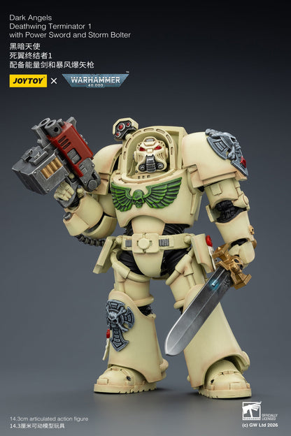Dark Angels Deathwing Terminator -Warhammer 40k 1/18 Action Figure By JOYTOY