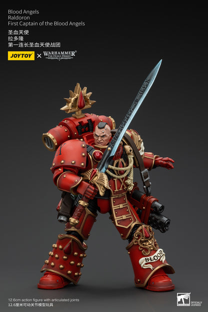 Blood Angels Raldoron First Captain of the Blood Angels - Warhammer "The Horus Heresy" Action Figure By JOYTOY