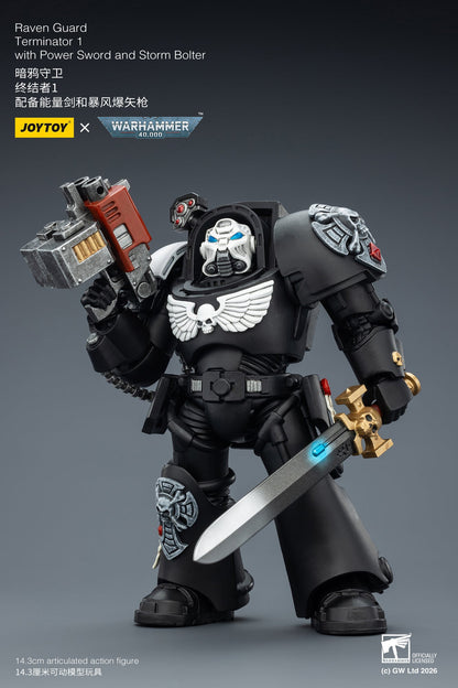 Raven Guard Terminator -Warhammer 40k 1/18 Action Figure By JOYTOY