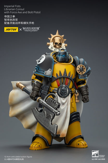"The Horus Heresy" Imperial Fists -Warhammer 40k 1/18 Action Figure By JOYTOY
