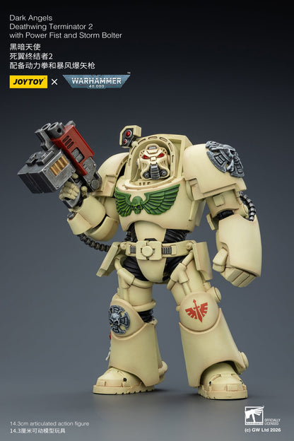 Dark Angels Deathwing Terminator -Warhammer 40k 1/18 Action Figure By JOYTOY