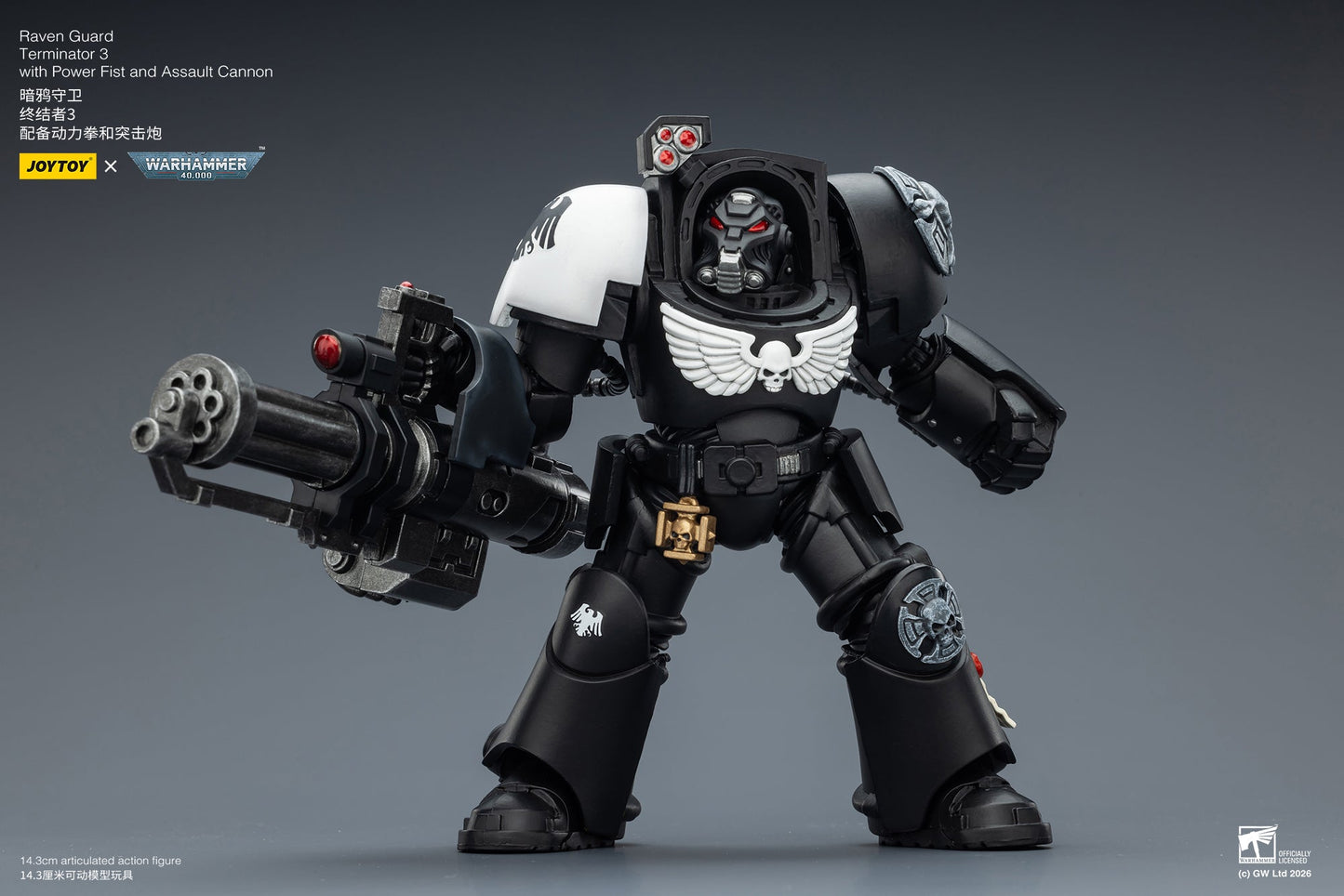 Raven Guard Terminator -Warhammer 40k 1/18 Action Figure By JOYTOY