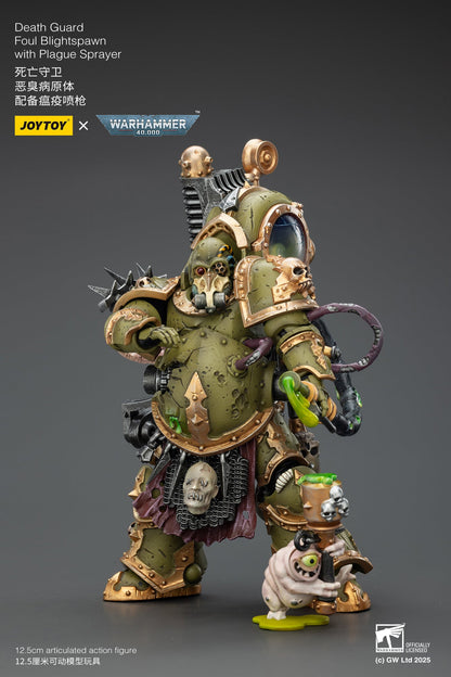 Death Guard Foul Blightspawn with Plague Sprayer-"Warhammer 40,000" 1/18 Action Figure By JOYTOY