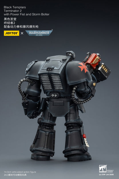 Black Templars Terminator -Warhammer 40k 1/18 Action Figure By JOYTOY