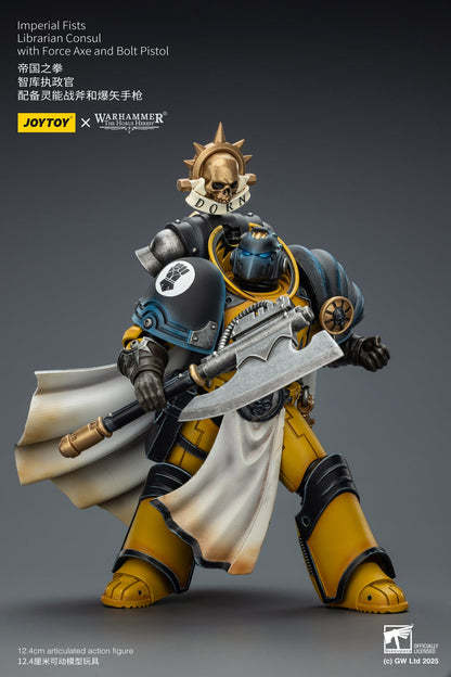 "The Horus Heresy" Imperial Fists -Warhammer 40k 1/18 Action Figure By JOYTOY