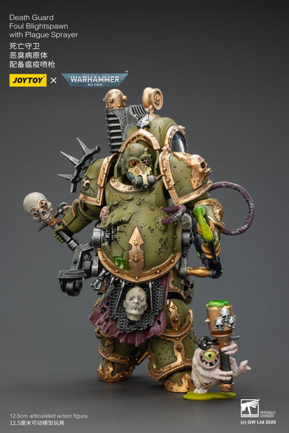 Death Guard Foul Blightspawn with Plague Sprayer-"Warhammer 40,000" 1/18 Action Figure By JOYTOY