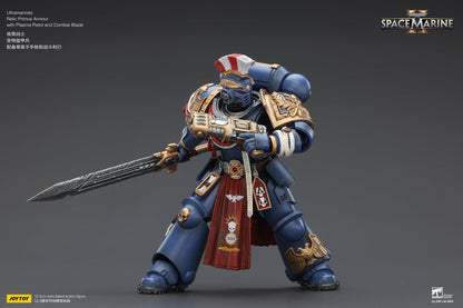 Ultramarines Heavy Relic Primus Armor with Heavy Relic Bolt Rifle - "Warhammer 40,000" 1/18 Action Figure By JOYTOY