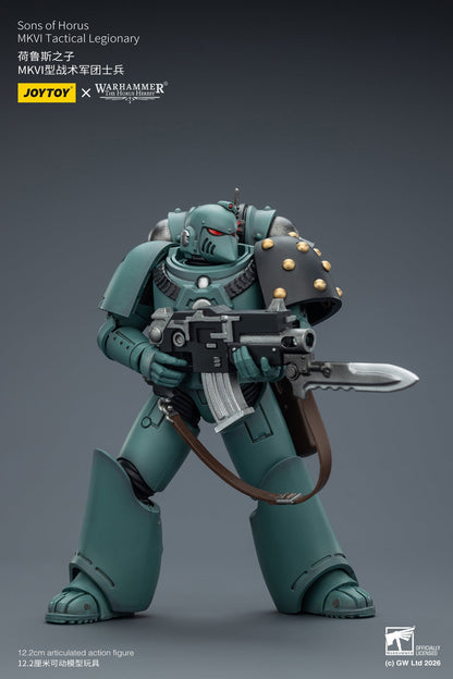 MKVI Tactical Legionary-Warhammer "The Horus Heresy" -Warhammer 40k 1/18 Action Figure By JOYTOY