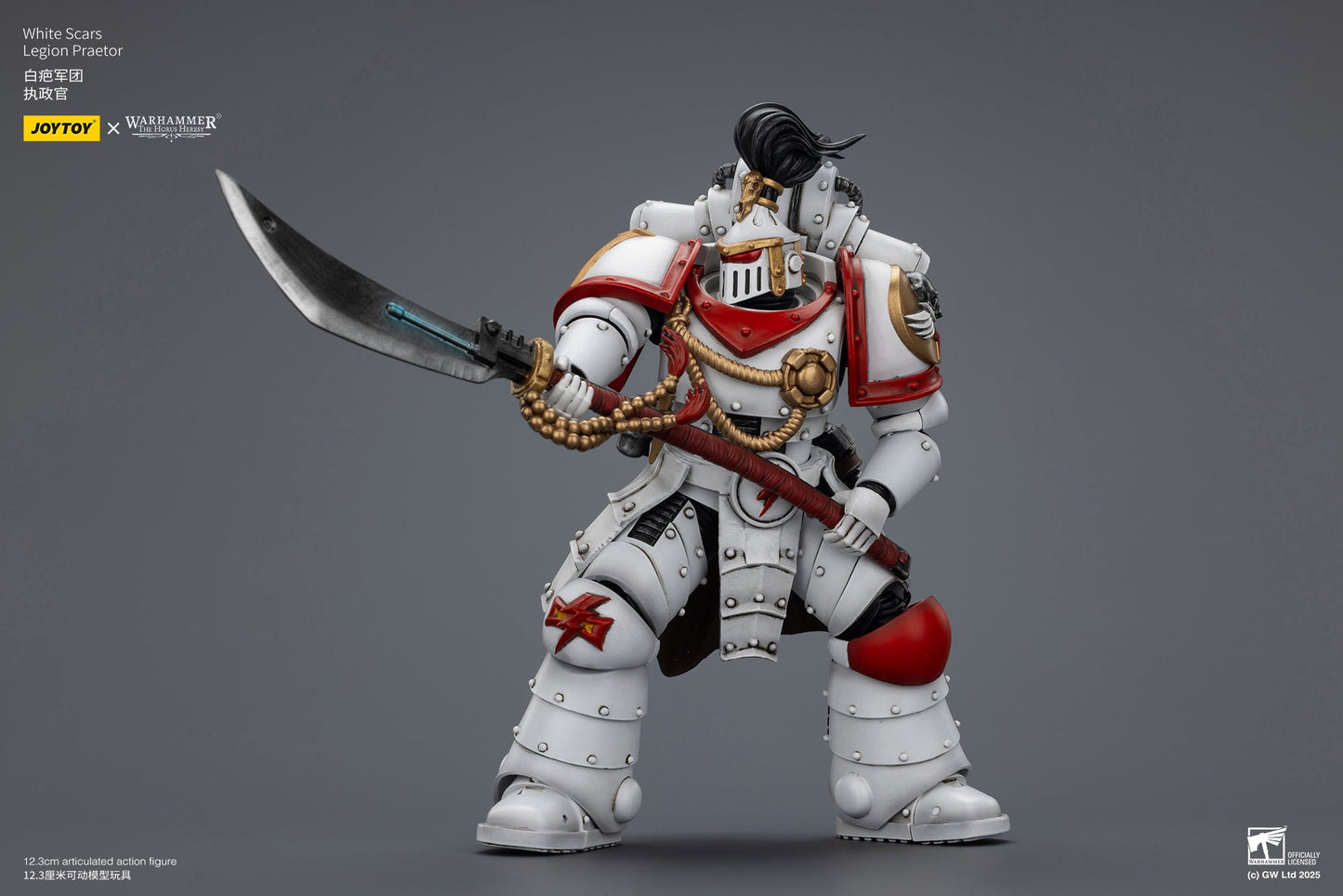 White Scars Legion Praetor - "Warhammer "The Horus Heresy 1/18 Action Figure By JOYTOY