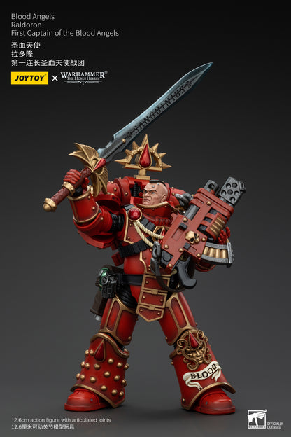 Blood Angels Raldoron First Captain of the Blood Angels - Warhammer "The Horus Heresy" Action Figure By JOYTOY