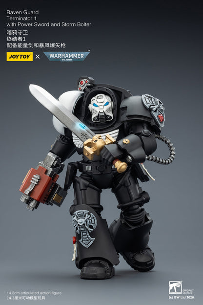 Raven Guard Terminator -Warhammer 40k 1/18 Action Figure By JOYTOY