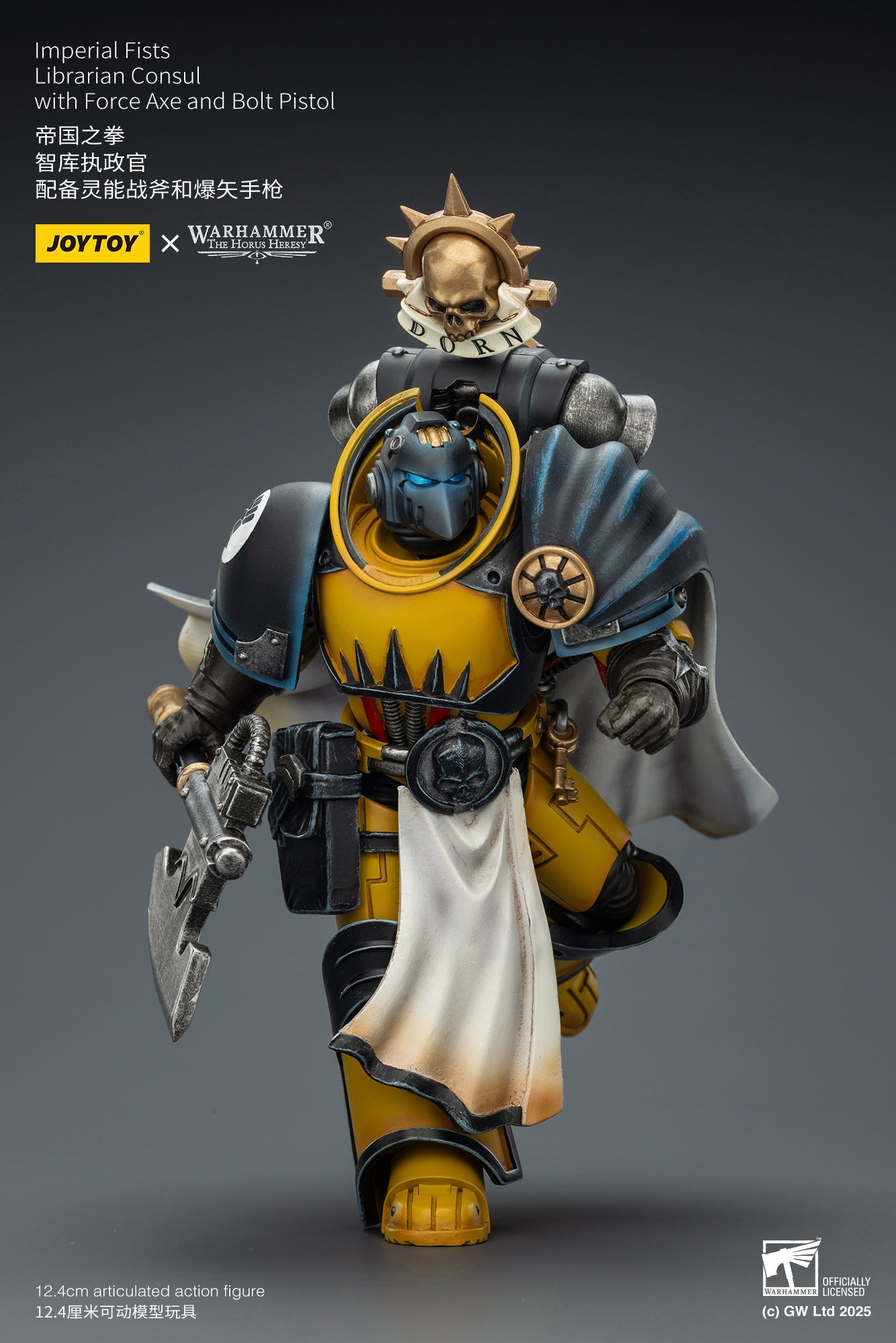 "The Horus Heresy" Imperial Fists -Warhammer 40k 1/18 Action Figure By JOYTOY
