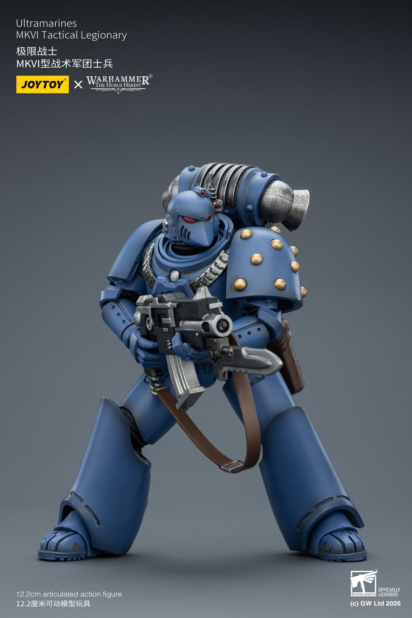 MKVI Tactical Legionary-Warhammer "The Horus Heresy" -Warhammer 40k 1/18 Action Figure By JOYTOY