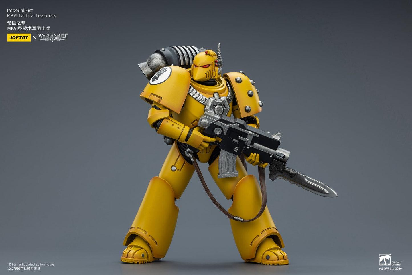MKVI Tactical Legionary-Warhammer "The Horus Heresy" -Warhammer 40k 1/18 Action Figure By JOYTOY
