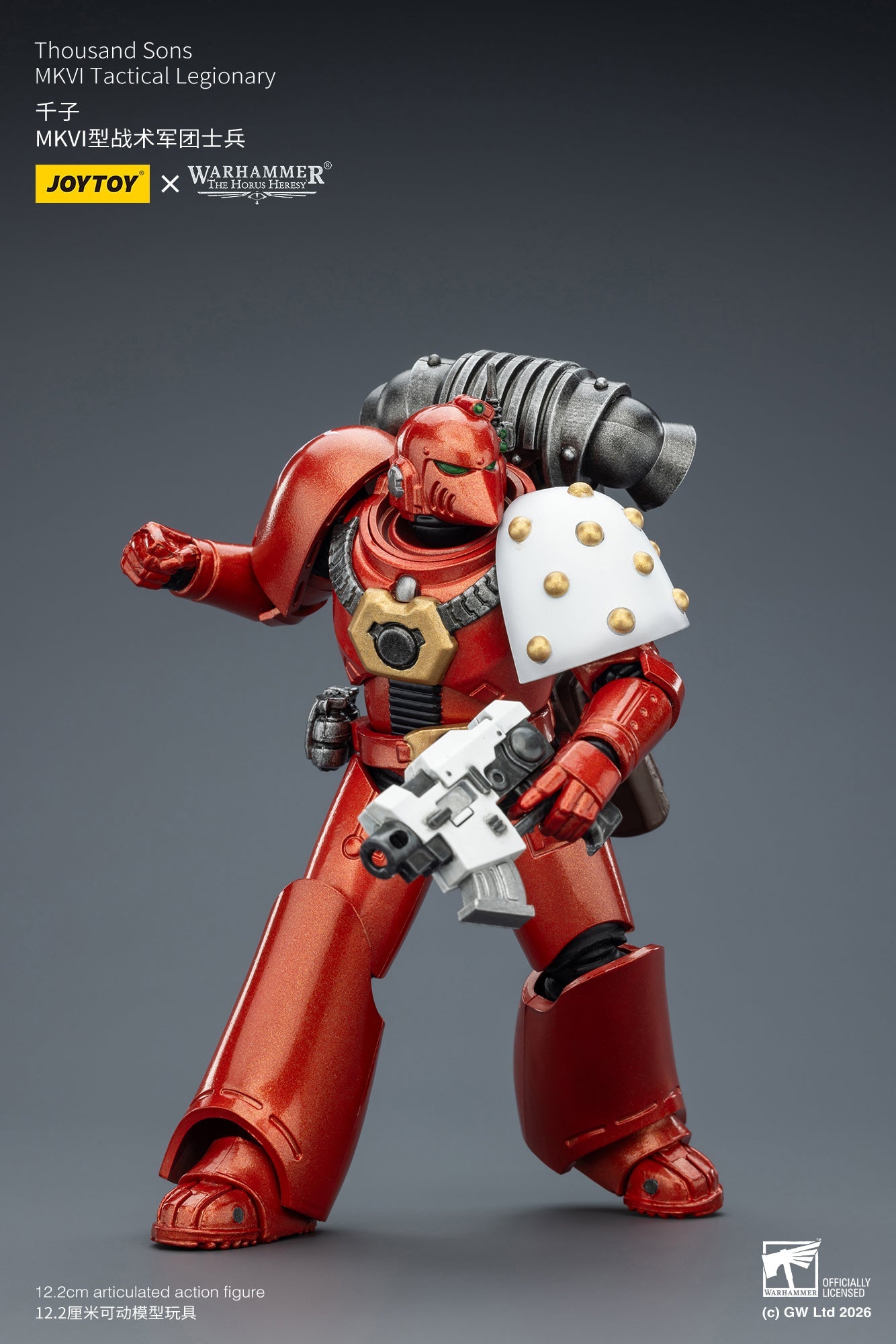 MKVI Tactical Legionary-Warhammer "The Horus Heresy" -Warhammer 40k 1/18 Action Figure By JOYTOY