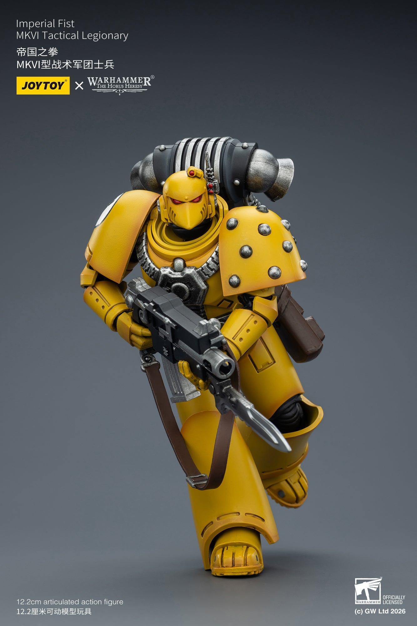 MKVI Tactical Legionary-Warhammer "The Horus Heresy" -Warhammer 40k 1/18 Action Figure By JOYTOY