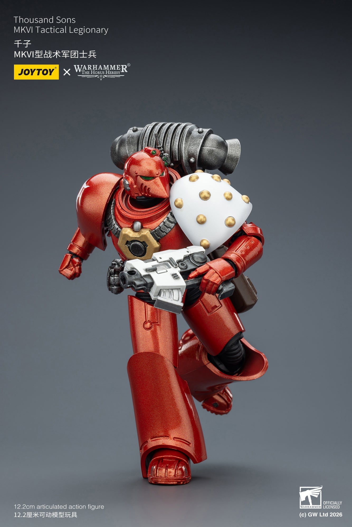 MKVI Tactical Legionary-Warhammer "The Horus Heresy" -Warhammer 40k 1/18 Action Figure By JOYTOY