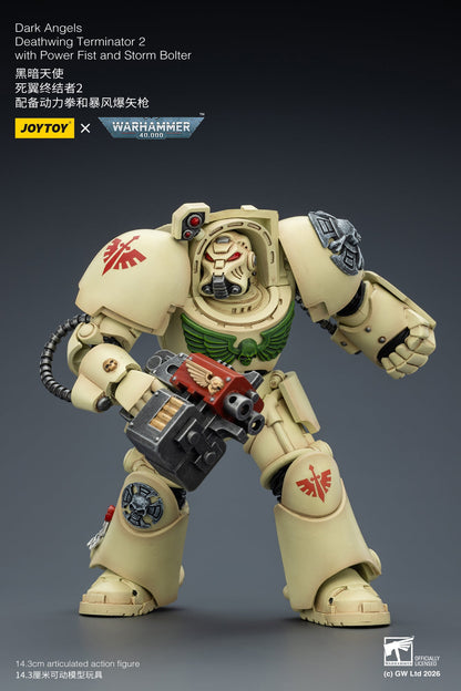 Dark Angels Deathwing Terminator -Warhammer 40k 1/18 Action Figure By JOYTOY