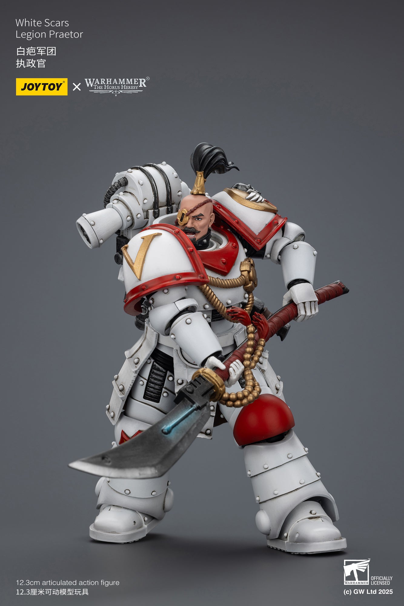 White Scars Legion Praetor - "Warhammer "The Horus Heresy 1/18 Action Figure By JOYTOY
