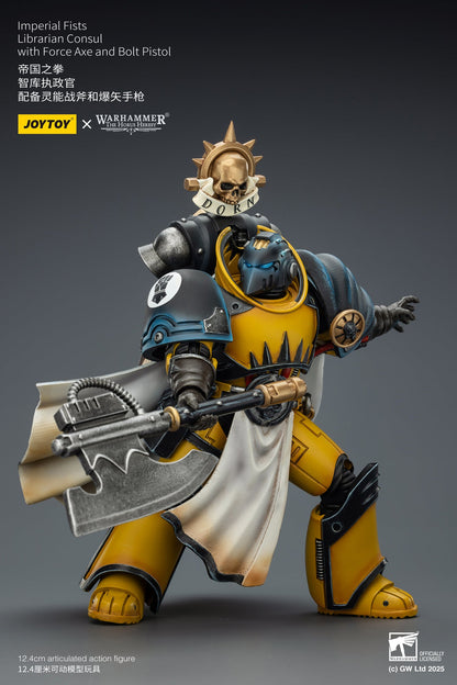 "The Horus Heresy" Imperial Fists -Warhammer 40k 1/18 Action Figure By JOYTOY