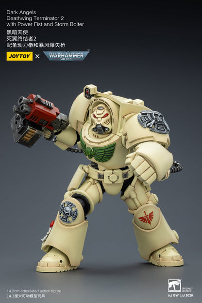 Dark Angels Deathwing Terminator -Warhammer 40k 1/18 Action Figure By JOYTOY